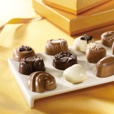 日本乐天 甜蜜巧克力合集 godiva