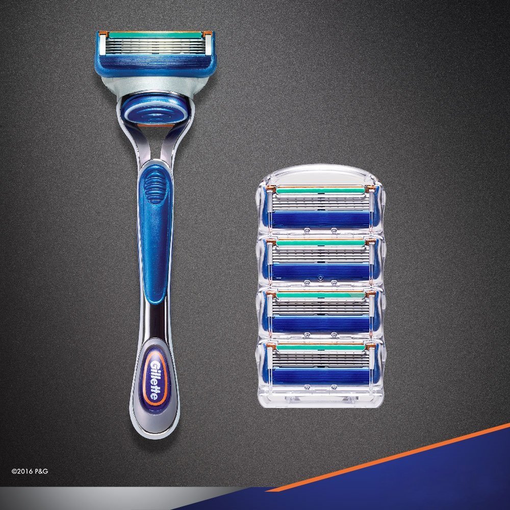 gillette 吉列 fusion 5 锋隐 手动剃须刀(含1刀架5刀