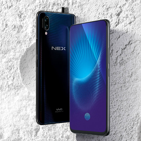 12日10点:vivo nex 零界 全面屏 8g 128g 旗舰版 4498元送手环 6期