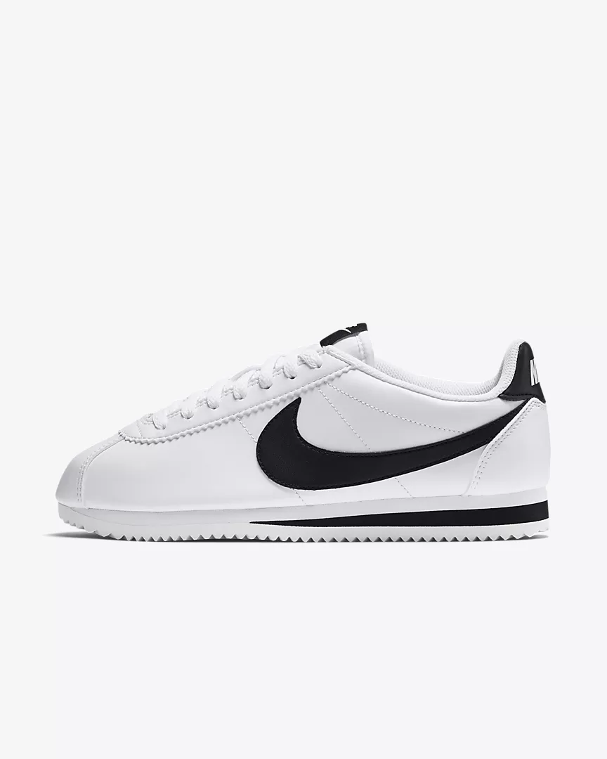 nike 耐克 classic cortez 经典款阿甘鞋 黑白色 码后