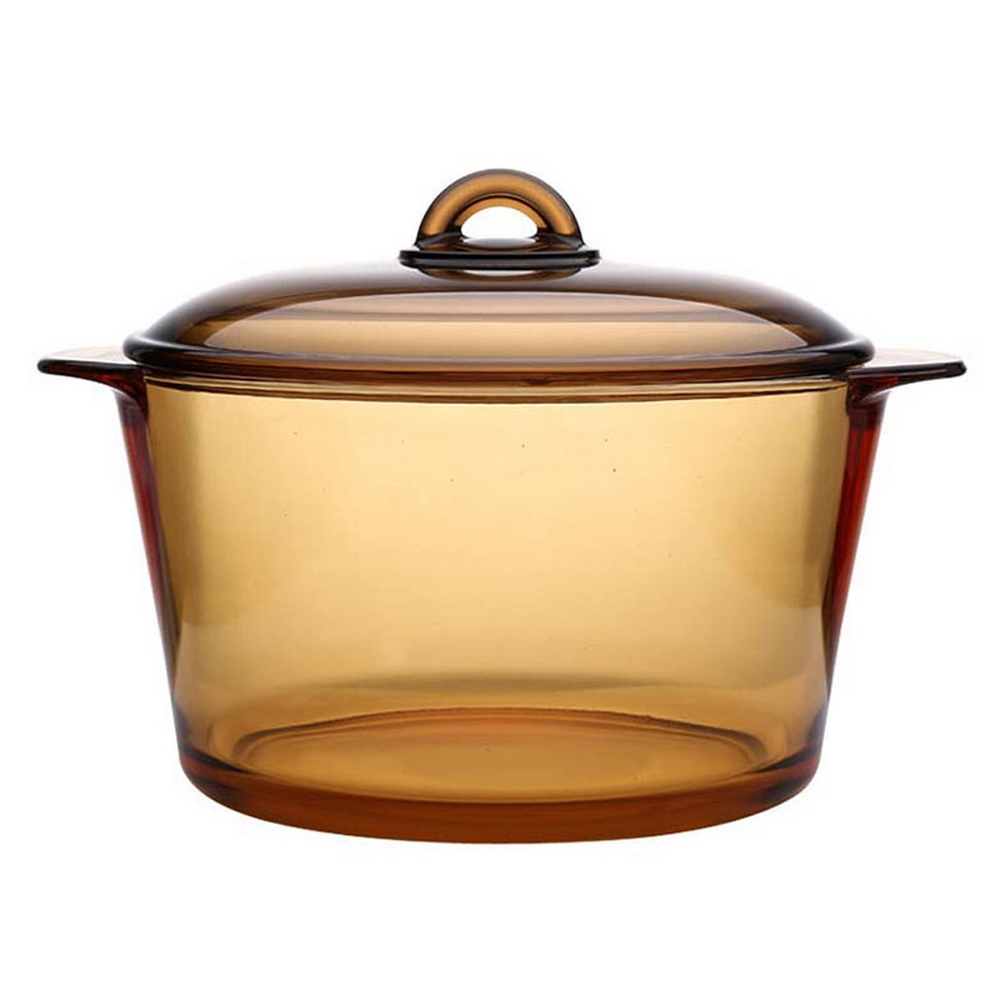 $199 luminarc 法国乐美雅 玻璃锅 琥珀锅 直烧锅3l 直达链接>