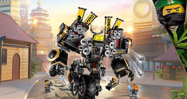 4 / rmb500 直邮美国 lego乐高 ninjago 幻影忍者系列 大地威能机甲