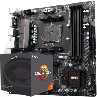 AMD  Ryzen 5 1400  4AM4ӿ 3.2GHz װ + ΢ǣmsi 1449Ԫ