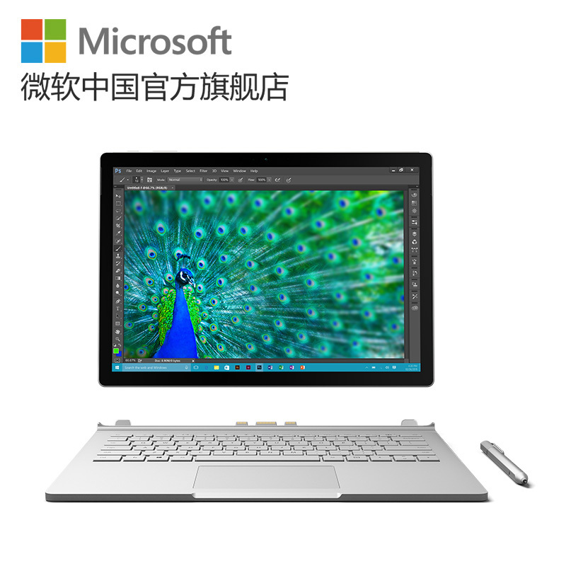 Microsoft ΢ Surface Book ǿ 13.5Ӣ һʼǱԣi716GB19988Ԫ