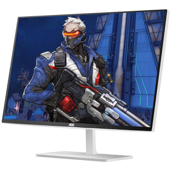 2K大屏!AOC Q3279VWFD8\/WS 31.5英寸显示