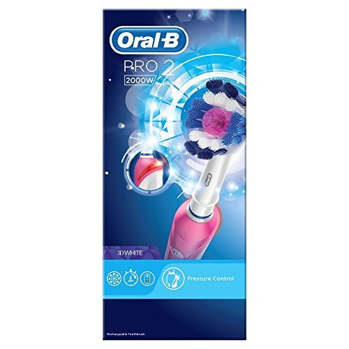 Oral-B Pro����ŷ��B��2000 CrossAction�綯�����ˢ���ۺ�ɫ256.02Ԫ