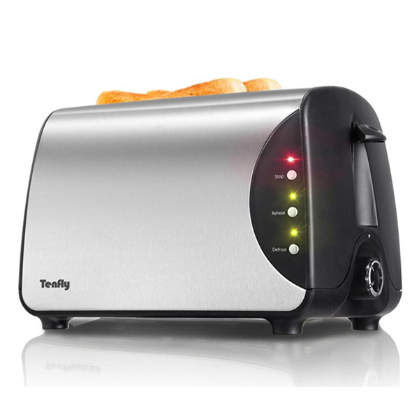 均匀烘烤!Tenfly 添美家 BH8863C 烤面包机 包邮(需用券)64元