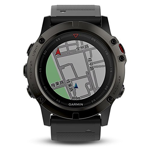 佳明（GARMIN） fenix 5X 多功能GPS户外运动手表 中文蓝宝石DLC版 6288元