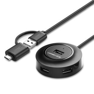 UGREEN USB2.0 4HUB 0.25  ȯ12.9Ԫ
