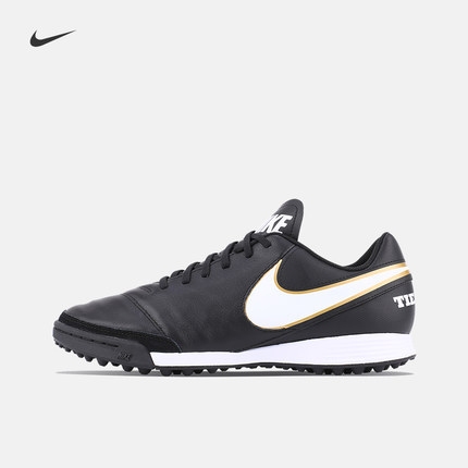 0点预售: NIKE 耐克 TIEMPOX GENIO II LEATHER TF 男子足球鞋 229元包邮(25元定金,双11付尾款)